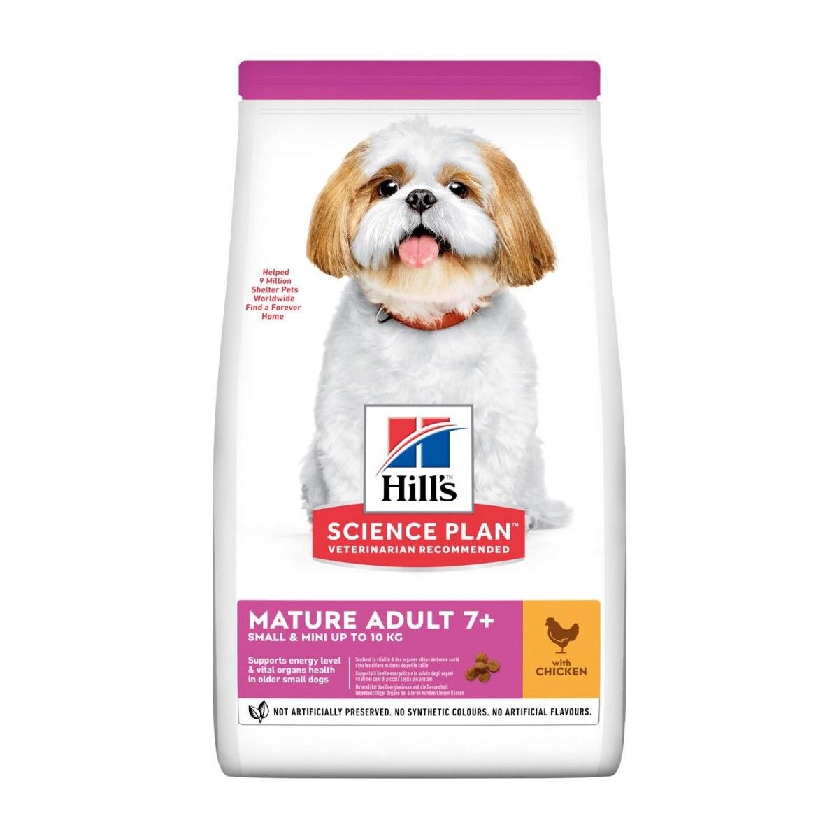 Hill's SP Tavuklu Küçük ve Mini Irk +7 Yaşlı Köpek Maması 1.5KG