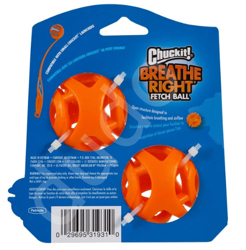 Chuckit! Air Fetch Ball 2'li Köpek Oyun Topu (Küçük Boy)