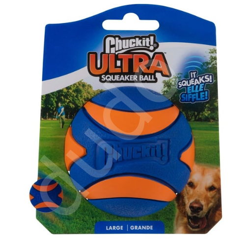 Chuckit! Ultra Squeaker Sesli Köpek Oyun Topu (Büyük Boy)