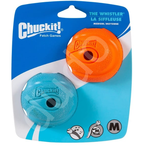 Chuckit! The Whistler 2'li Köpek Oyun Topu (Orta Boy)