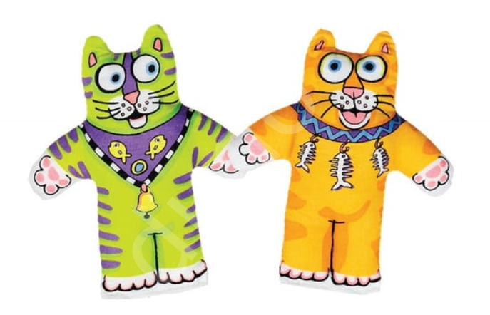 Fat Cat Kitten Little Kedi Otlu Peluş Oyuncak