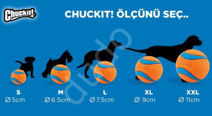 Chuckit! Ultra Ball Köpek Oyun Topu (XXL Boy)