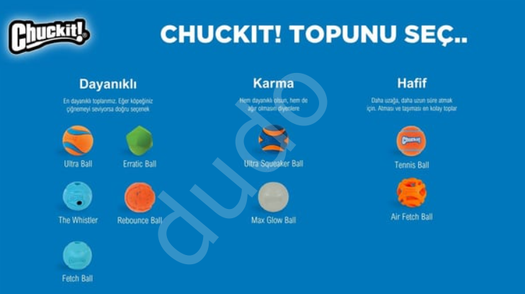 Chuckit! Max Glow Gece Parlayan Köpek Oyun Topu (XL Boy)