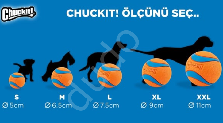 Chuckit! Max Glow Gece Parlayan Köpek Oyun Topu (XL Boy)