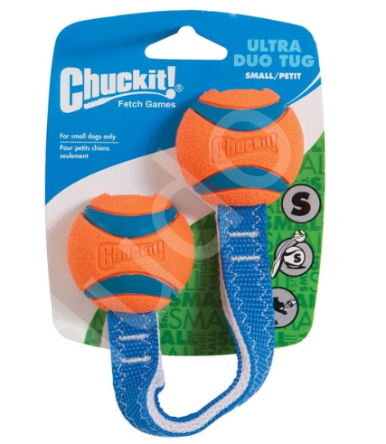 Chuckit! Ultra Duo Tug 2'li Köpek Çekiştirme Topu (Küçük Boy)