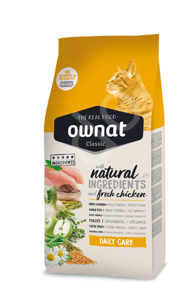 Ownat 1,5 kg Daily Care Yetişkin Tavuklu Kedi Maması