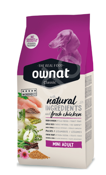 Ownat 1,5 kg Tavuklu Classic Mini Adult Köpek Maması