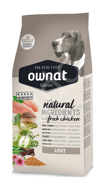 Ownat 4 kg Tavuklu Classic Light Adult Köpek Maması