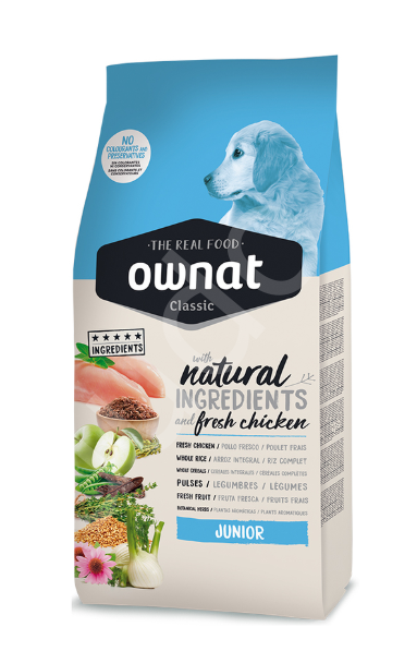 Ownat 4 kg Tavuklu Classic Junior Köpek Maması