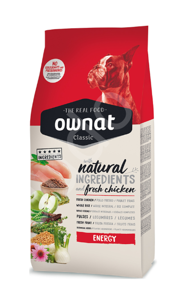 Ownat 12 kg Tavuklu Classic Energy Adult Köpek Maması