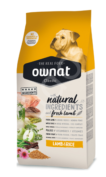 Ownat 4 kg Kuzulu&Pirinçli Classic Adult Köpek Maması