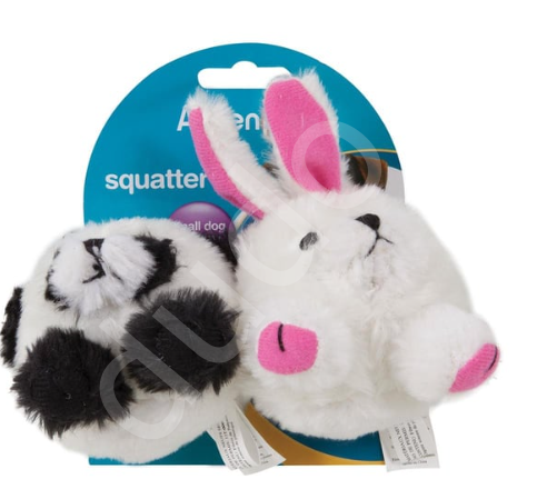 Zoobilee Squatters 2'li Peluş Sesli Köpek Oyuncağı (Tavşan/Panda)