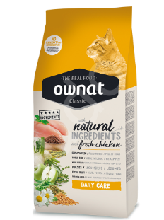 Ownat Daily Care Tavuklu Yetişkin Kedi Maması 15 KG