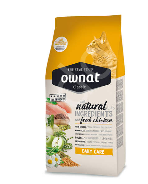 Ownat Classic Daily Care Yetişkin Tavuklu Kedi Maması 4 KG
