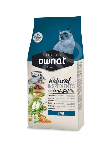Ownat Classic Yetişkin Balıklı Kedi Maması 1,5 KG