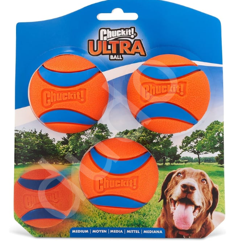 Chuckit! Ultra Ball 3'lü Köpek Oyun Topu (Orta Boy)