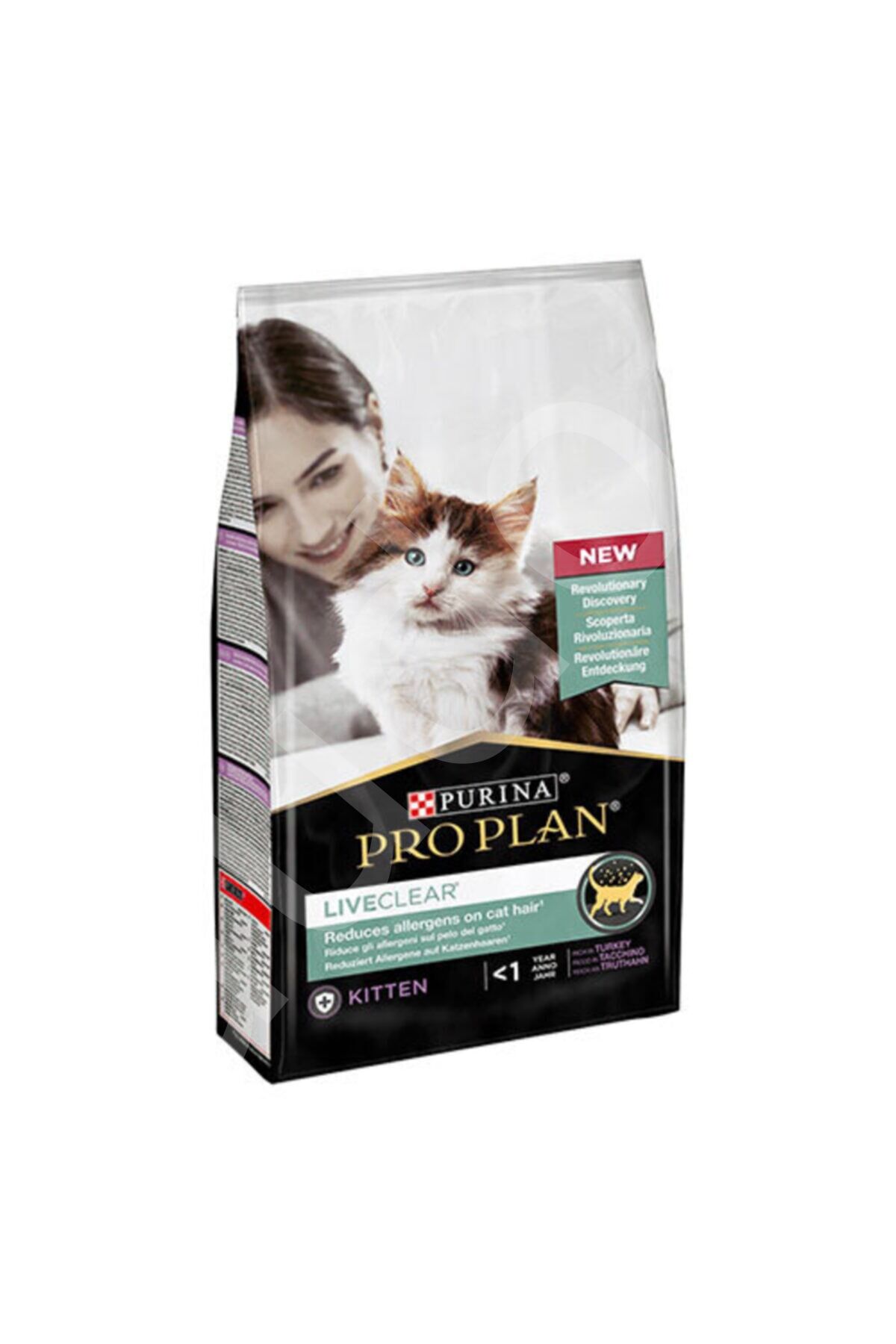 Pro Plan Liveclear Kitten Turkey Kedi Maması - 1,4 Kg