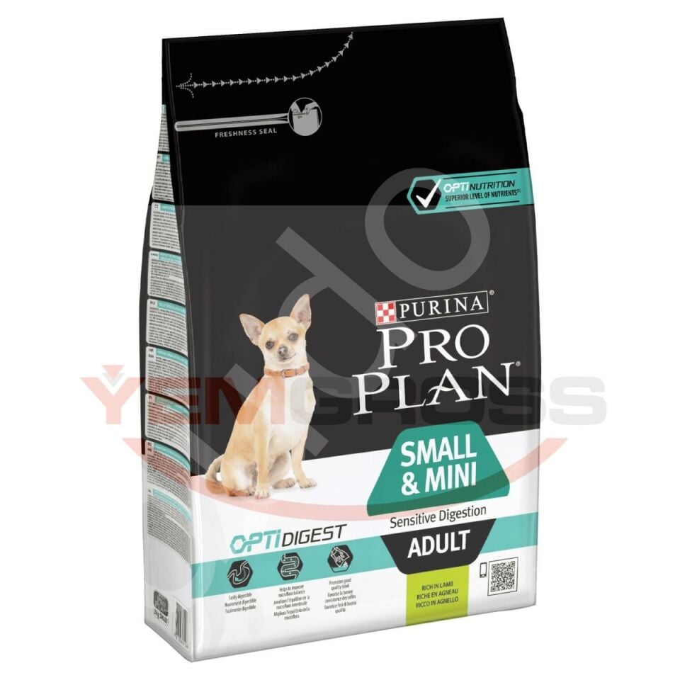 Pro Plan Small&Mini Adult Kuzu Etli Köpek Maması - 3 Kg