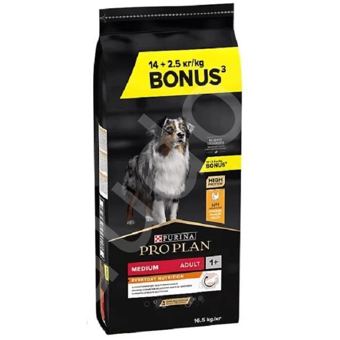 Proplan Medium Adult Tavuklu Yetişkin Köpek Maması 16,5 Kg