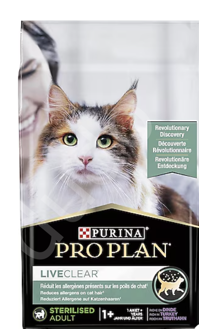 ProPlan LiveClear Sterilised Hindili Kısır Kedi Maması 7kg