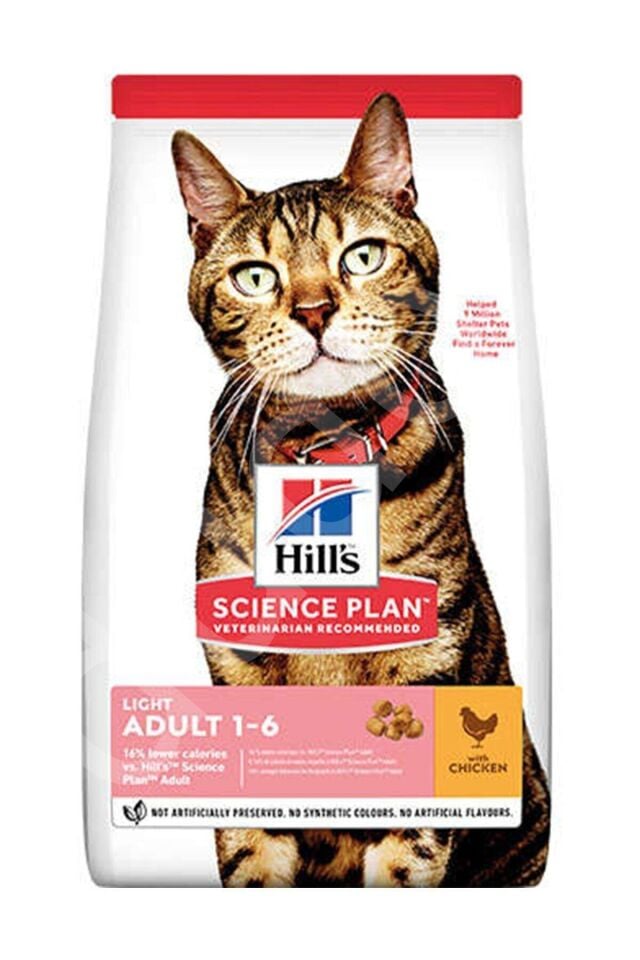 Hill's SP Light Tavuklu Yetişkin Kedi Maması 1.5KG