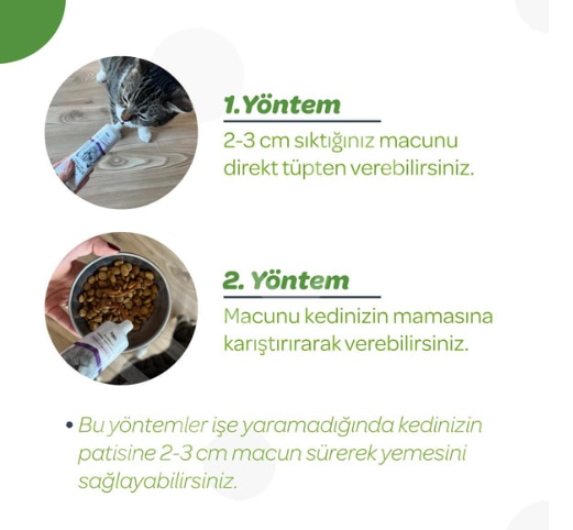 Vet's Plus Anti-Hairball Tüy Yumağı Önleyici Malt Kedi Macunu 100gr