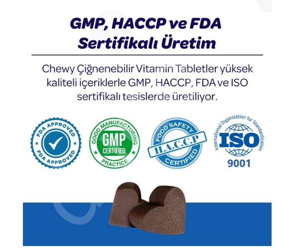 Vet's Plus Hip&Joint Kedi ve Köpekler İçin Eklem Destekleyici Çiğnenebilir Tablet (60'lı)