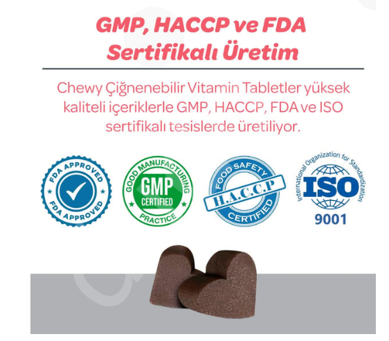 Vet's Plus Senior Yaşlı Kedi ve Köpekler İçin İnülin ve Glukozaminli Çiğnenebilir Tablet (60'lı)