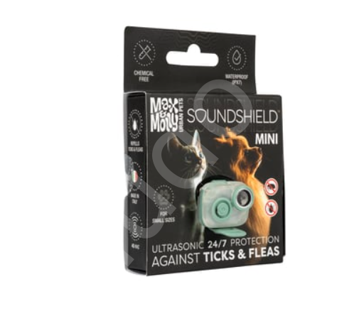 Max & Molly Soundshield MINI Ultrasonik Pire ve Kene Kovucu Tasma - Jade