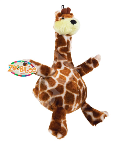 Zoobilee Peluş Zürafa Köpek Oyuncağı (Sesli)