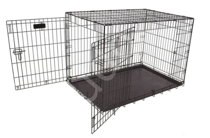 Petmate İki Kapılı Tel Kafes (107x71x76cm)