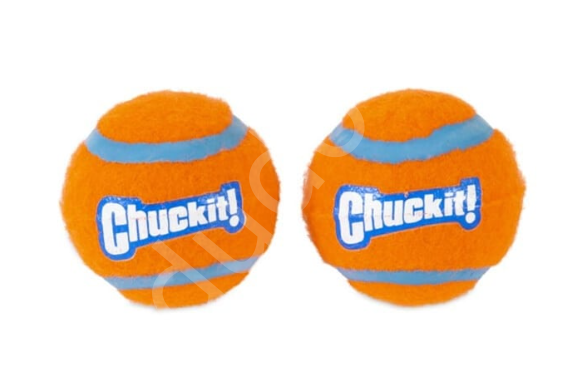 Chuckit! 2'li Köpek Tenis Oyun Topu (Orta Boy)