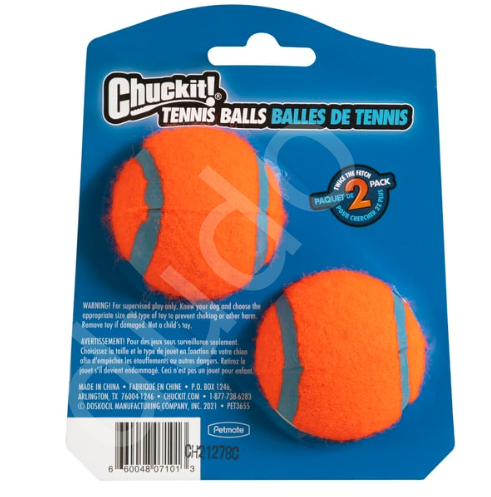 Chuckit! 2'li Köpek Tenis Oyun Topu (Orta Boy)