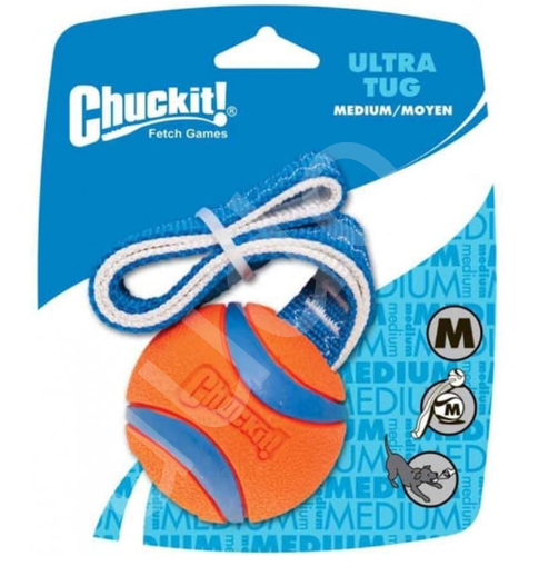 Chuckit! Ultra Tug Köpek Çekiştirme Topu (Orta Boy)