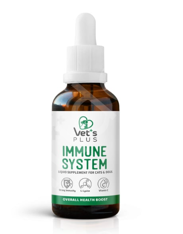 Vet's Plus Immune System Kedi ve Köpekler İçin Bağışıklık Güçlendirici Damla 50ml