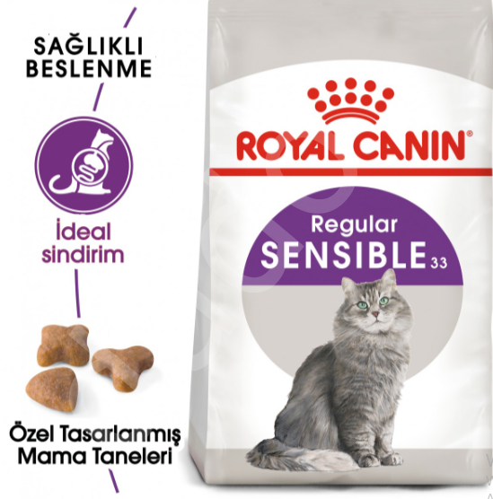 Royal Canin Sensible 33 Hassas Sindirim Sistemli Yetişkin Kedi Maması 15 Kg