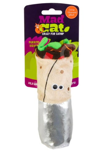 Mad Cat Big Purrito Kicker Kedi Otlu ve Matatabili Kedi Oyuncağı
