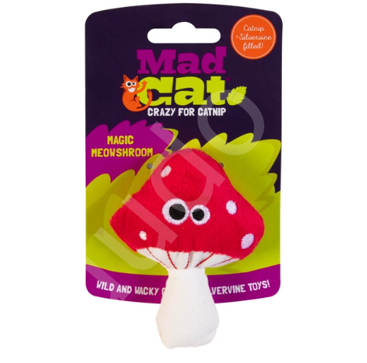 Mad Cat Magic Meowshroom Kedi Otlu ve Matatabili Kedi Oyuncağı