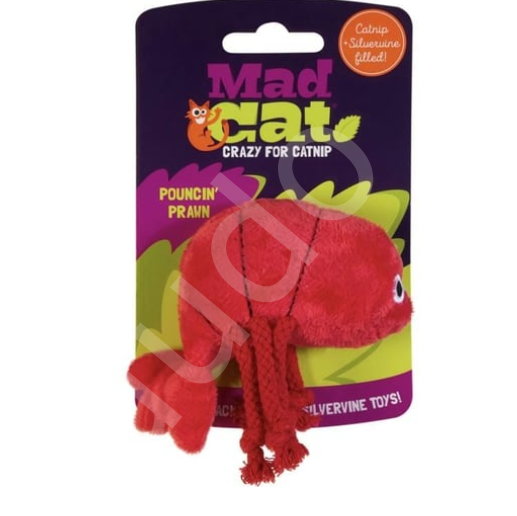 Mad Cat Pouncin Prawn Kedi Otlu ve Matatabili Kedi Oyuncağı