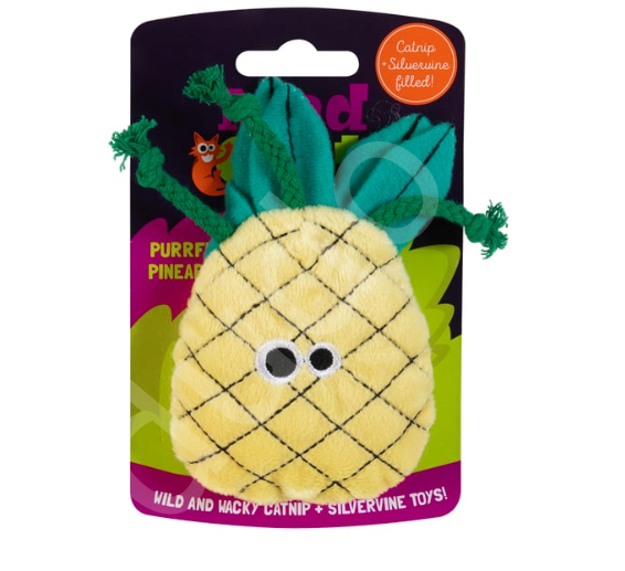 Mad Cat Purrfect Pineapple Kedi Otlu ve Matatabili Kedi Oyuncağı