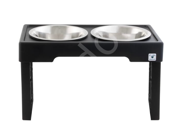Pet Zone OurPets Barking Bistro Ayarlanabilir Yükseklikli 2 x 1.75 lt Mama ve Su Kabı