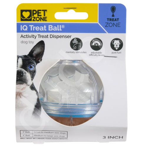 Pet Zone IQ Treat Ball Kedi ve Köpek Ödül Topu (7.5 cm)