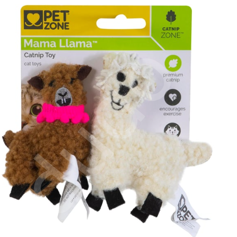 Pet Zone Mama Llama Kedi Otlu 2'li Kedi Oyuncağı