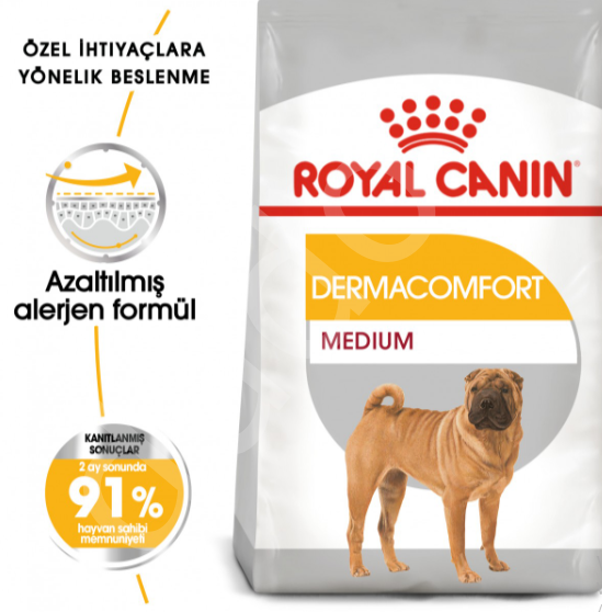 Royal Canin Medium Dermacomfort Adult Yetişkin Köpek Maması 12 Kg