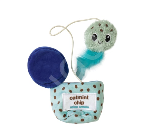 Quirky Kitty Mice Cream Hide a Toy Kedi Otlu Kedi Oyuncağı