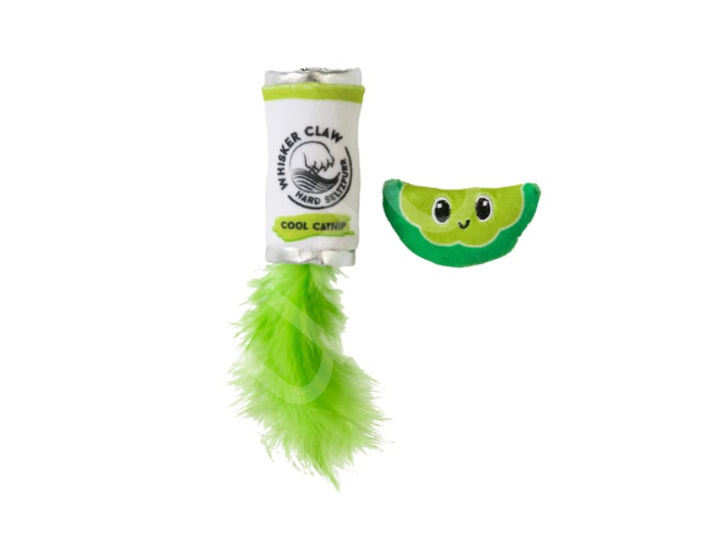 Quirky Kitty Whisker Claw Kedi Otlu ve Matatabili 2'li Kedi Oyuncağı