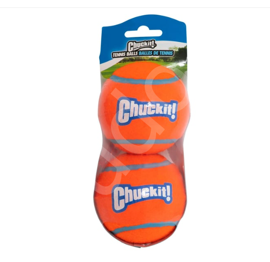 Chuckit! Sesli 2'li Tenis Köpek Oyun Topu (Büyük Boy)