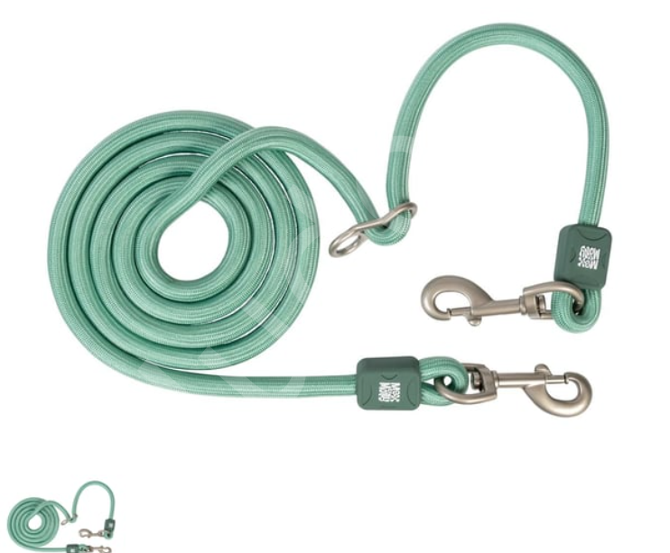 Matrix 2.0 Rope Leash Çok Fonksiyonlu Köpek Gezdirme Kayışı - Jade
