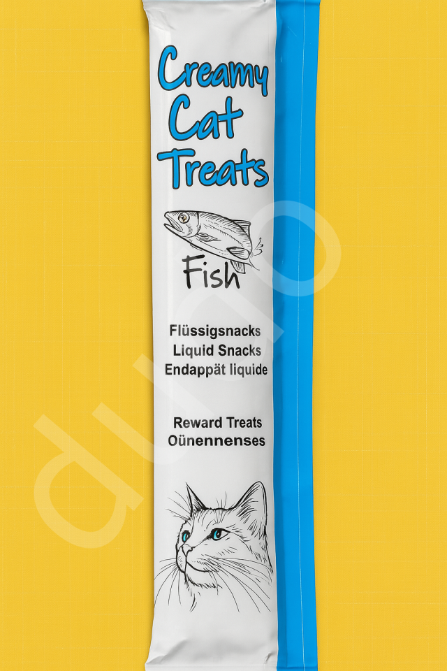 CiR-O Balıklı Sıvı Kedi Ödül Maması 30'lu Kutu (30 x 15 g)