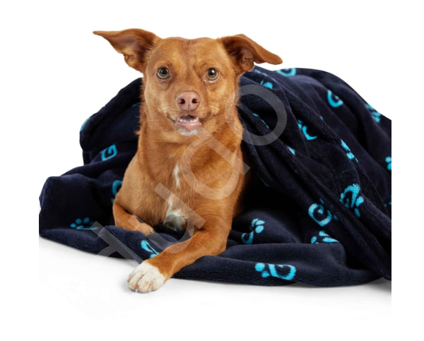 GF Pet Ekstra Yumuşak Köpek ve Kedi Battaniyesi - Lacivert